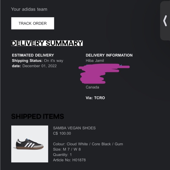 Adidas Samba Vegan in black - Picture 4 of 4